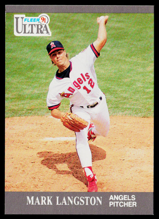 Mark Langston 1991 Ultra #49 California Angels