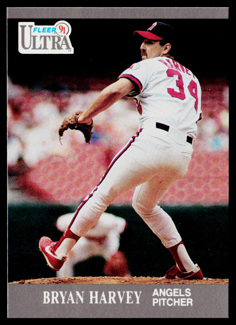 Bryan Harvey 1991 Ultra #45 California Angels