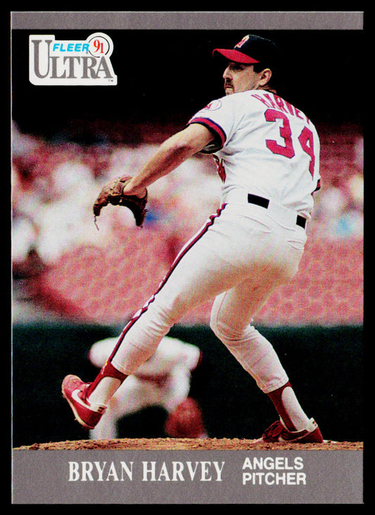 Bryan Harvey 1991 Ultra #45 California Angels