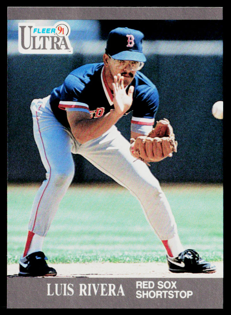 Luis Rivera 1991 Ultra #42 Boston Red Sox