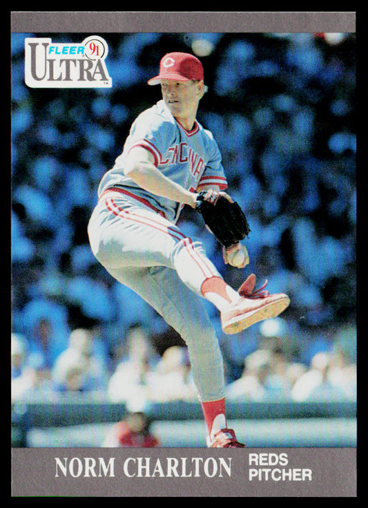 Norm Charlton 1991 Ultra #90 Cincinnati Reds
