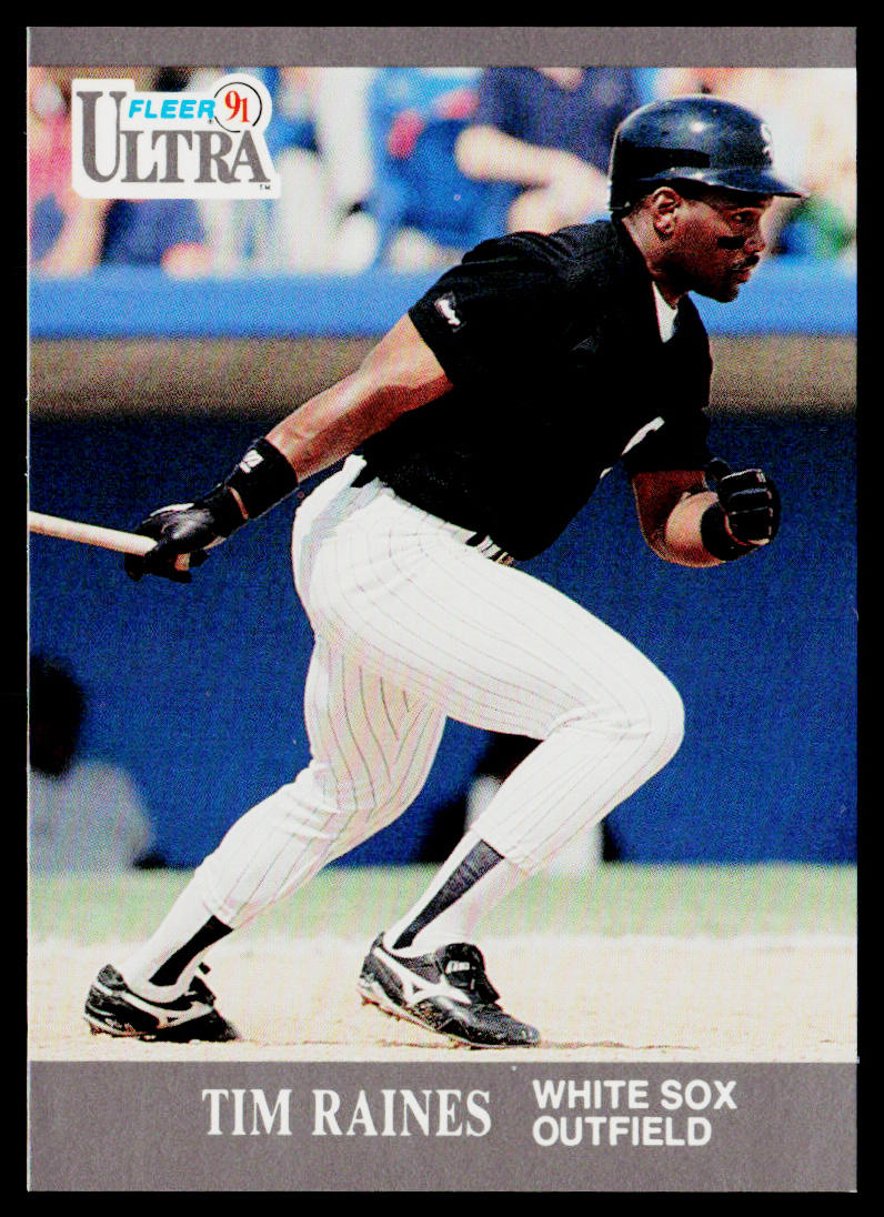 Tim Raines 1991 Ultra #81 Chicago White Sox