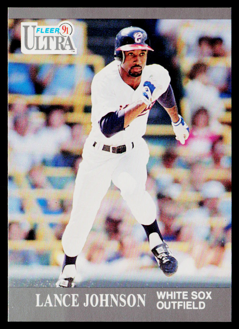 Lance Johnson 1991 Ultra #76 Chicago White Sox
