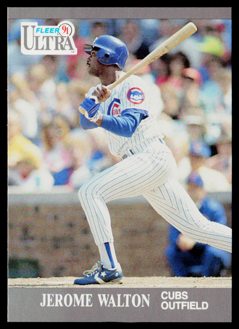 Jerome Walton 1991 Ultra #70 Chicago Cubs