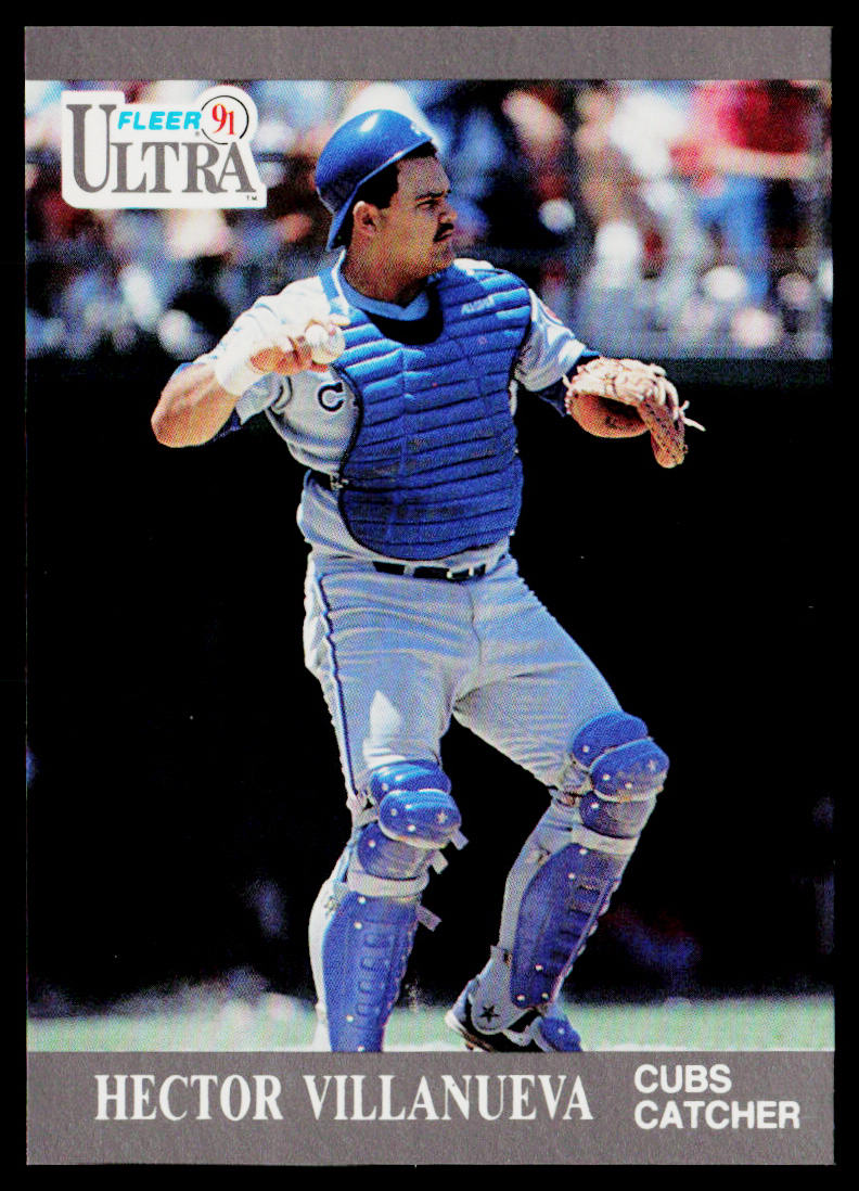 Hector Villanueva 1991 Ultra #69 Chicago Cubs