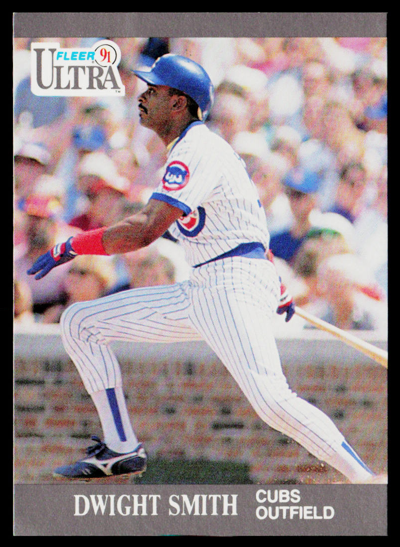 Dwight Smith 1991 Ultra #68 Chicago Cubs