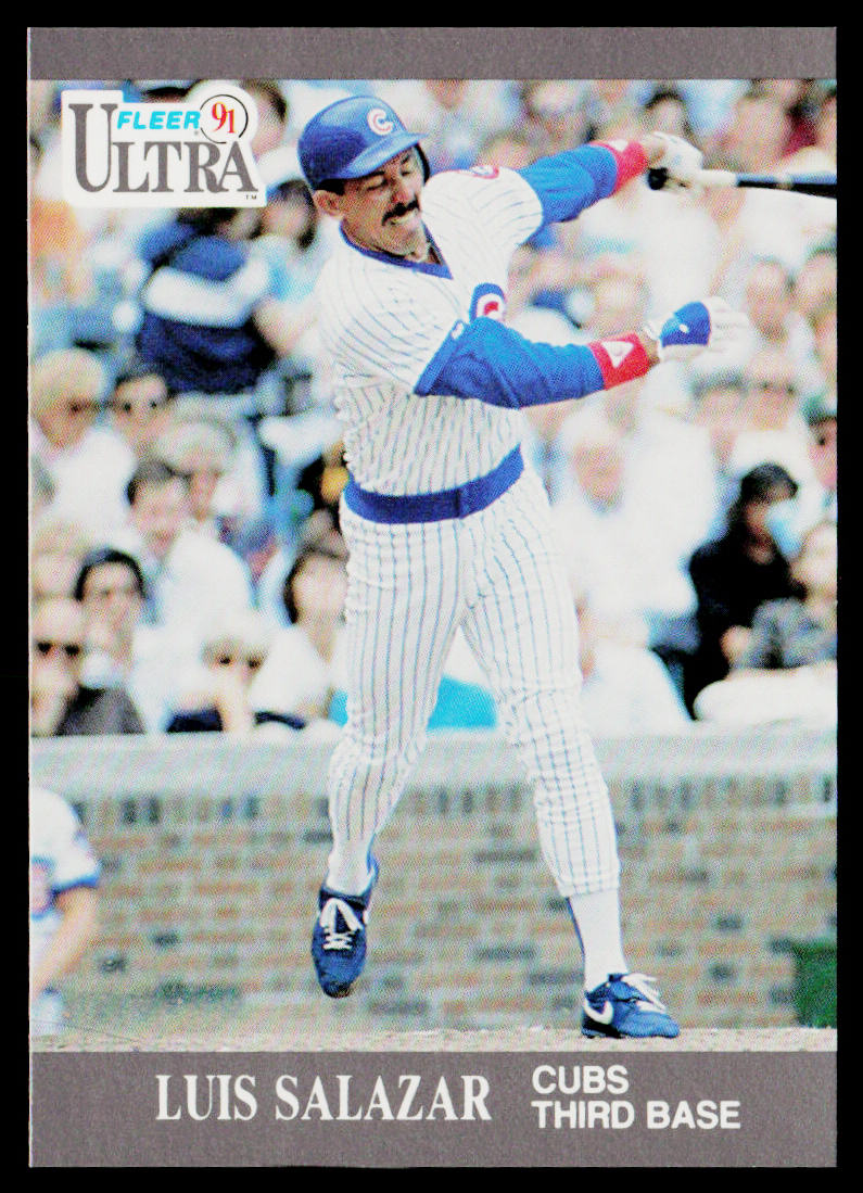 Luis Salazar 1991 Ultra #67 Chicago Cubs