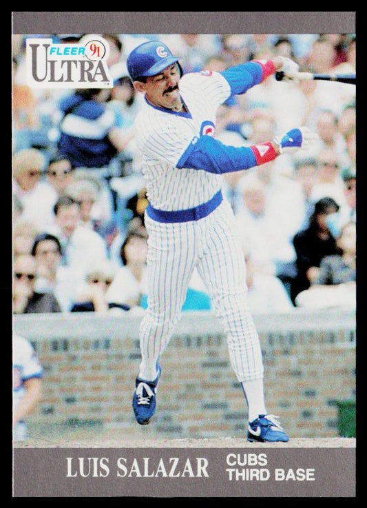 Luis Salazar 1991 Ultra #67 Chicago Cubs