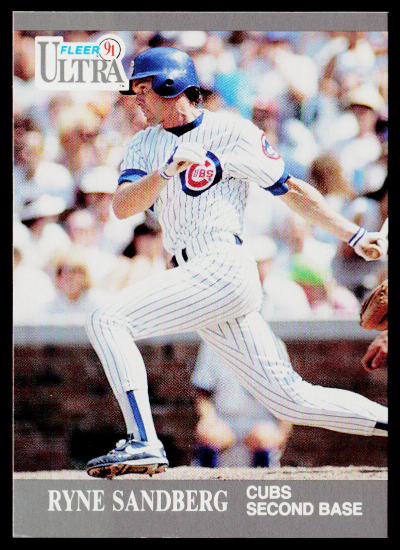 Ryne Sandberg 1991 Ultra #66 Chicago Cubs