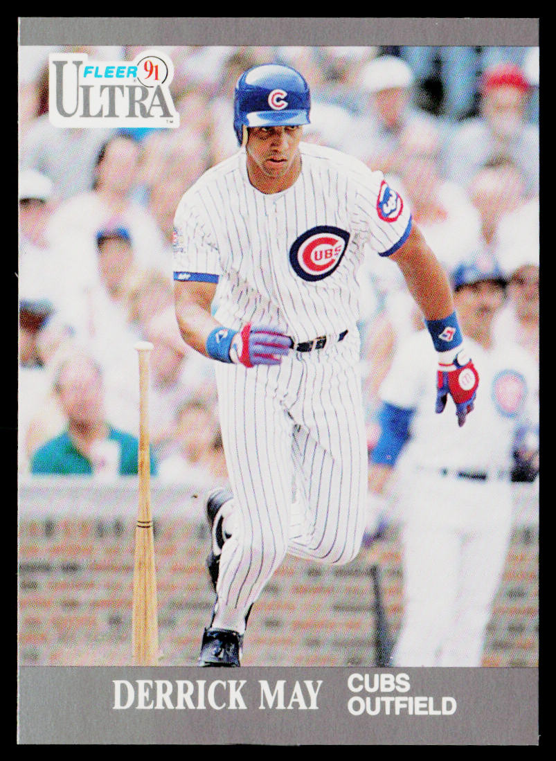 Derrick May 1991 Ultra #65 Chicago Cubs