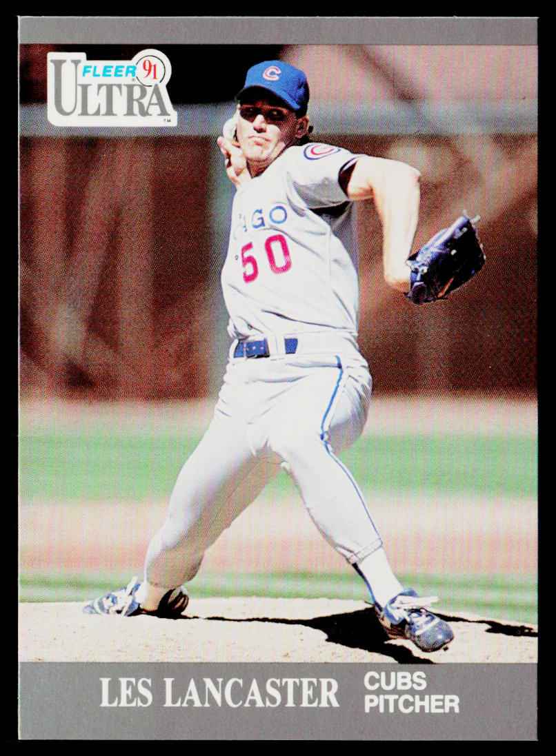 Les Lancaster 1991 Ultra #63 Chicago Cubs