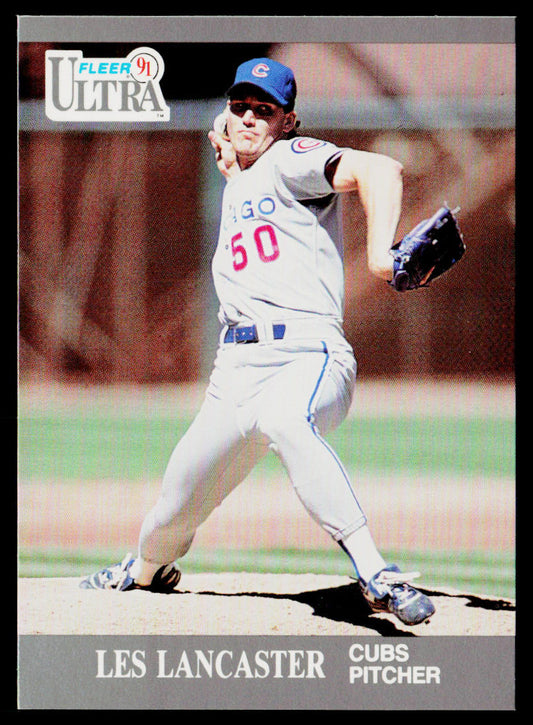 Les Lancaster 1991 Ultra #63 Chicago Cubs