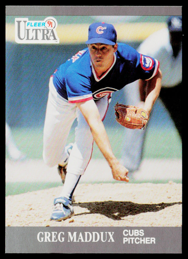 Greg Maddux 1991 Ultra #64 Chicago Cubs