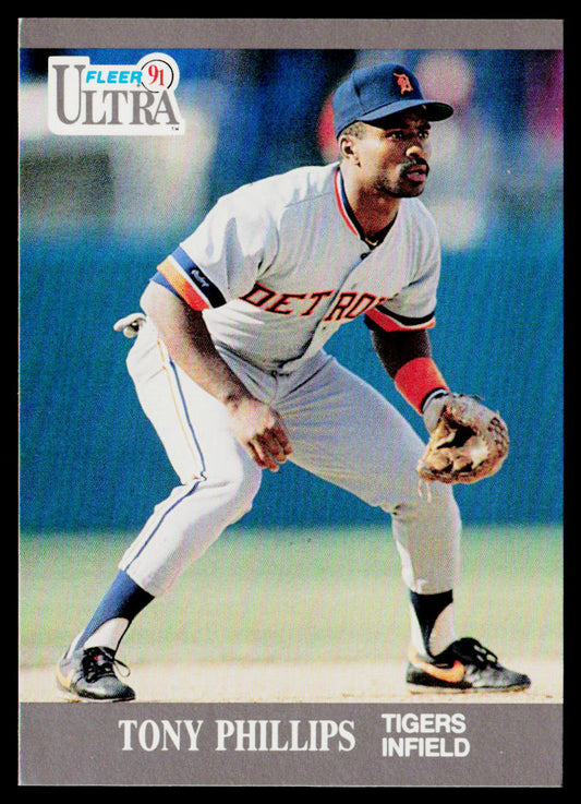 Tony Phillips 1991 Ultra #126 Detroit Tigers