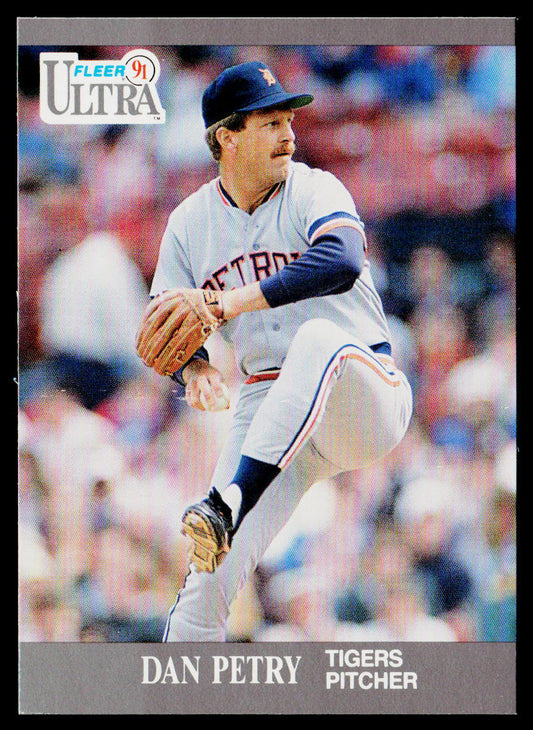 Dan Petry 1991 Ultra #125 Detroit Tigers