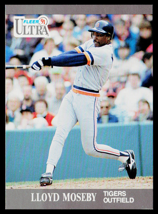Lloyd Moseby 1991 Ultra #124 Detroit Tigers