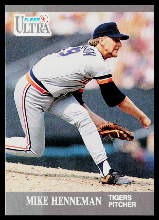 Mike Henneman 1991 Ultra #123 Detroit Tigers