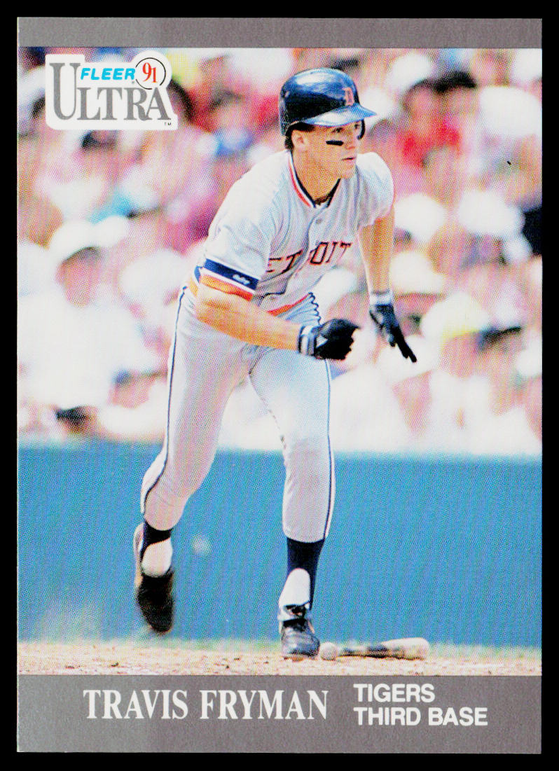 Travis Fryman 1991 Ultra #122 Detroit Tigers