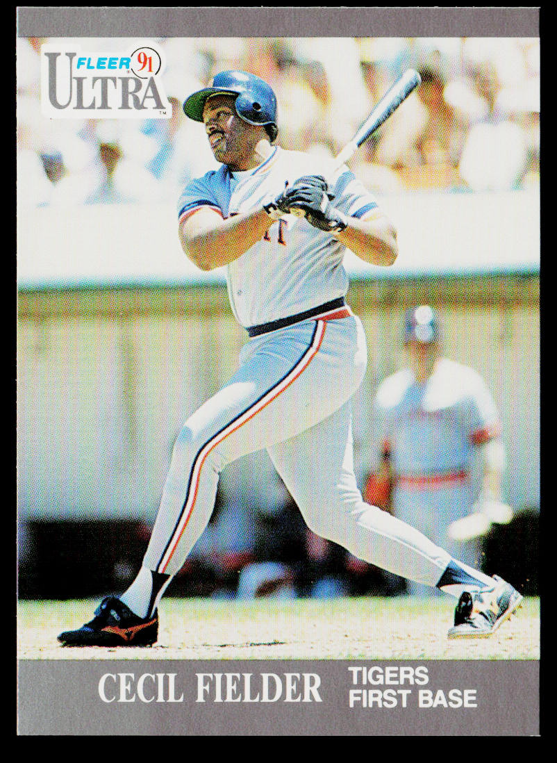 Cecil Fielder 1991 Ultra #121 Detroit Tigers