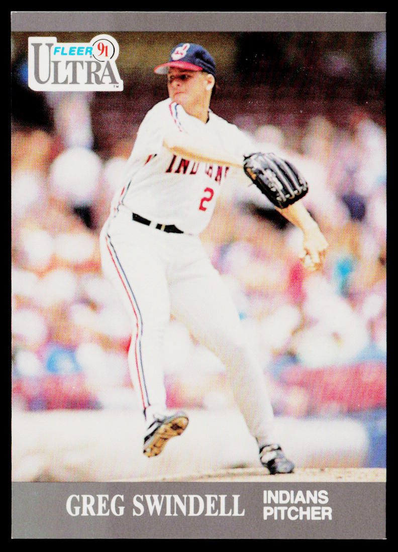Greg Swindell 1991 Ultra #117 Cleveland Indians