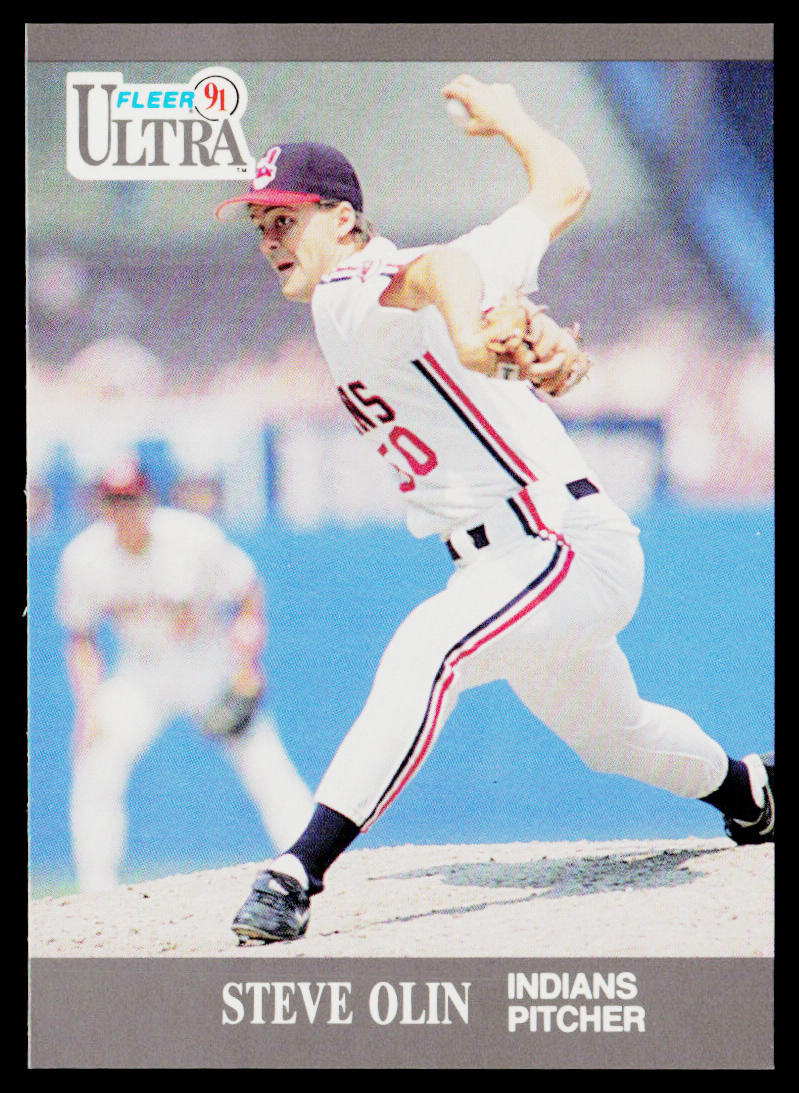 Steve Olin 1991 Ultra #116 Cleveland Indians