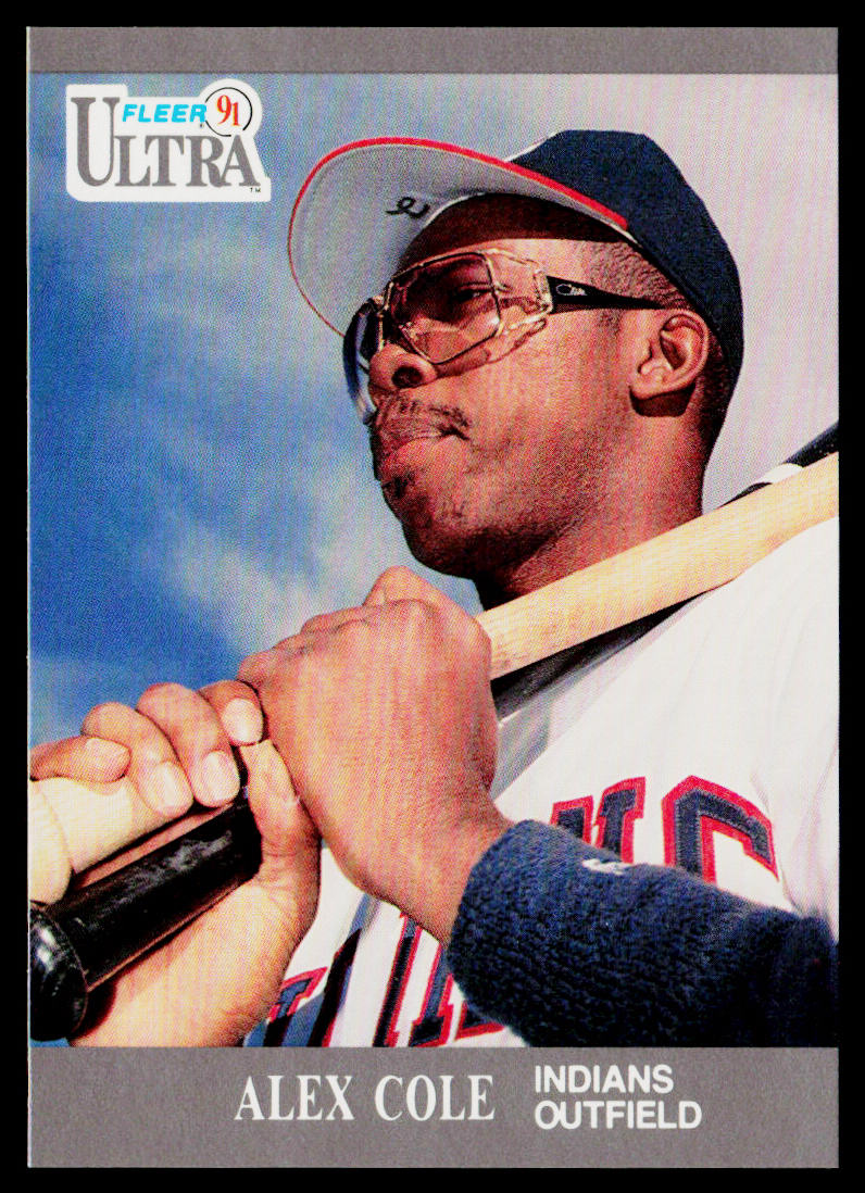 Alex Cole 1991 Ultra #110 Cleveland Indians