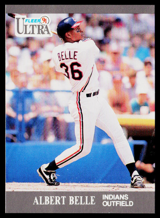 Albert Belle 1991 Ultra #107 Cleveland Indians