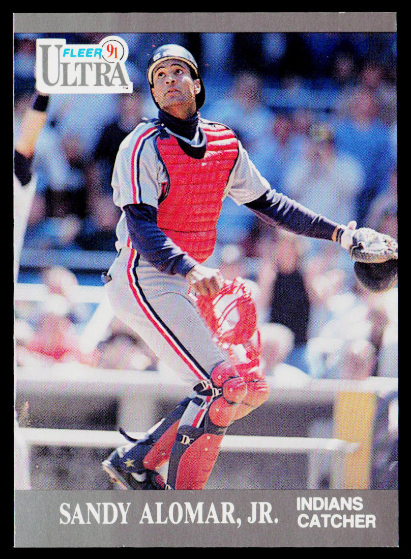 Sandy Alomar, Jr. 1991 Ultra #105 Cleveland Indians
