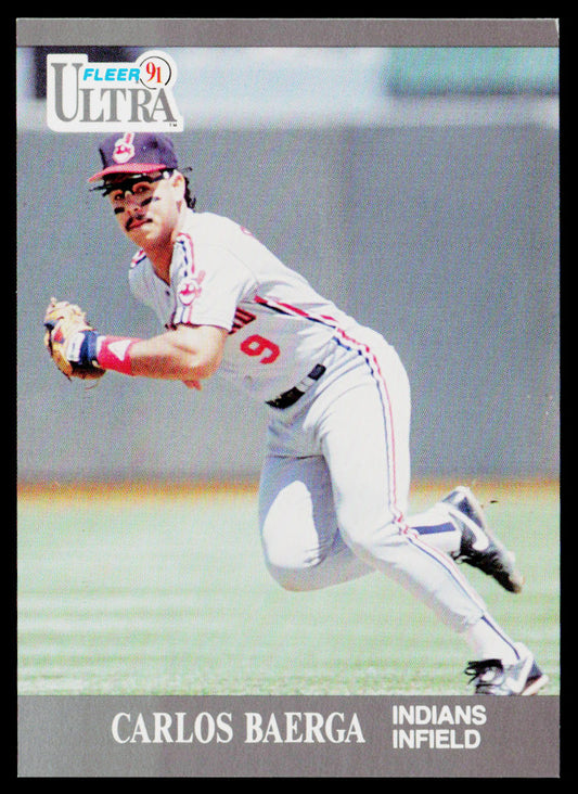 Carlos Baerga 1991 Ultra #103b Cleveland Indians