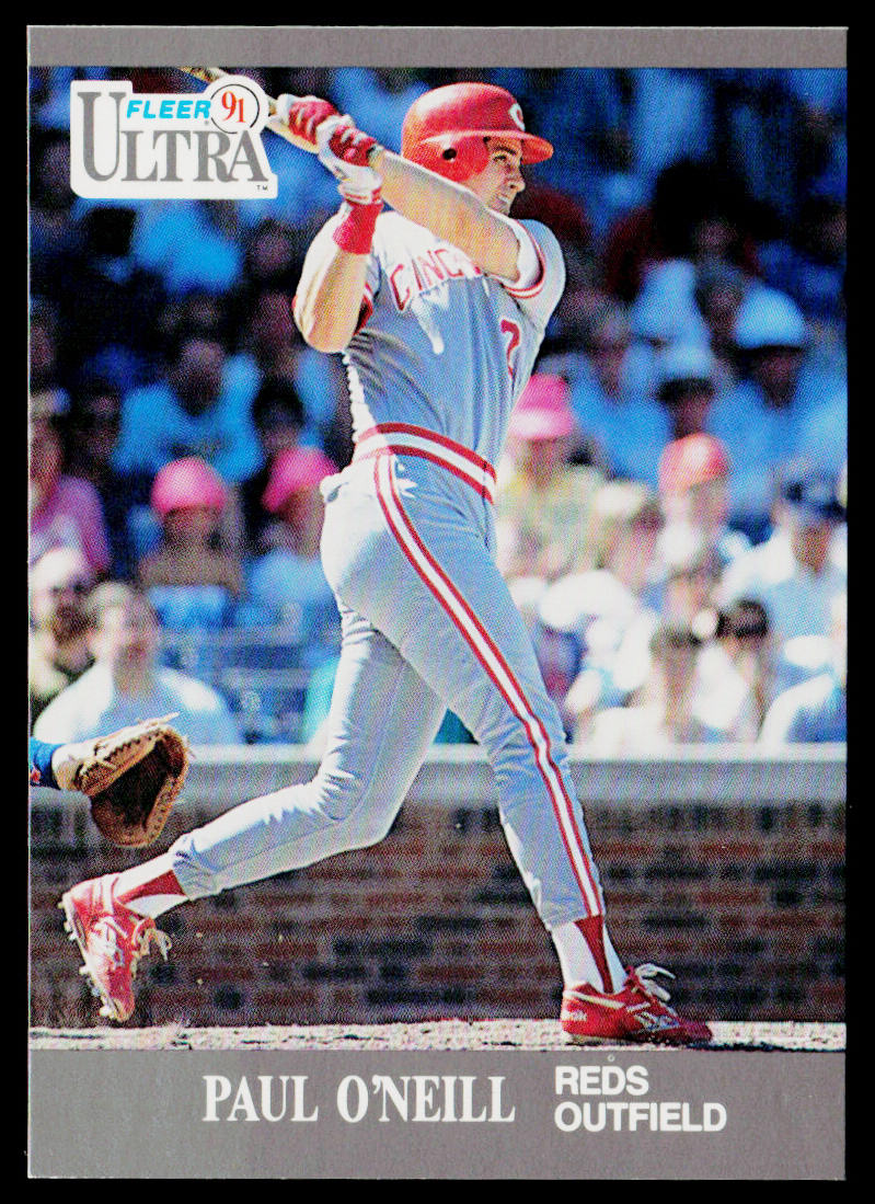 Paul O'Neill 1991 Ultra #100 Cincinnati Reds