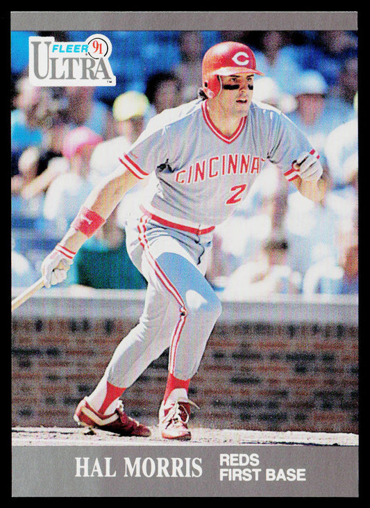 Hal Morris 1991 Ultra #98 Cincinnati Reds