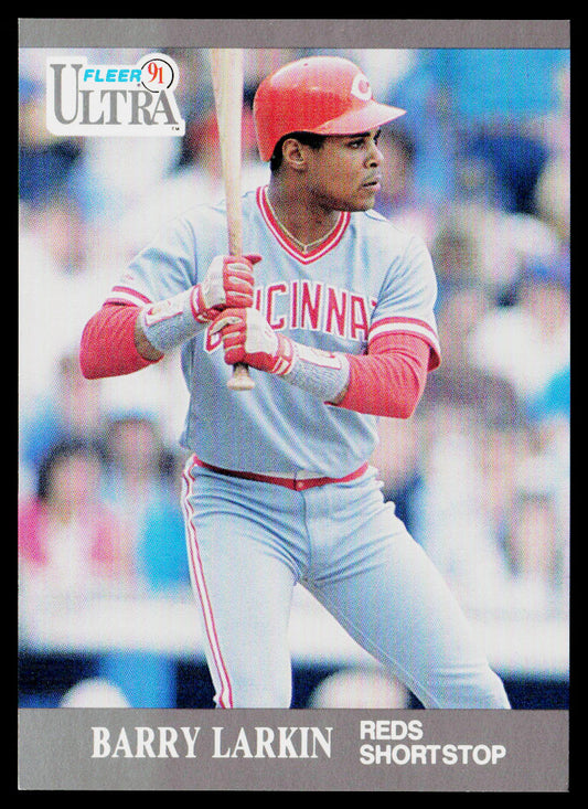 Barry Larkin 1991 Ultra #96 Cincinnati Reds