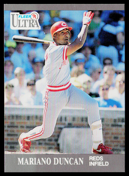 Mariano Duncan 1991 Ultra #94 Cincinnati Reds
