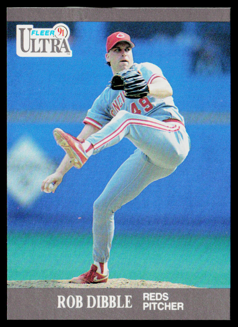 Rob Dibble 1991 Ultra #92 Cincinnati Reds