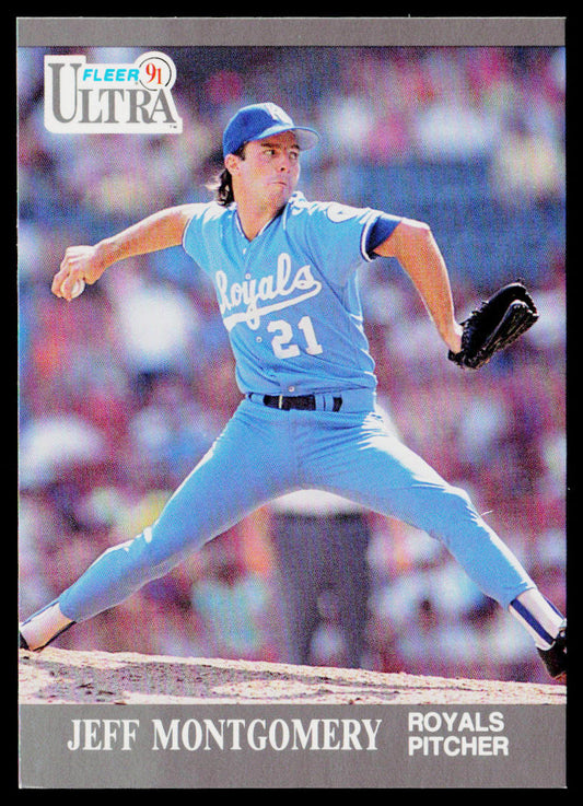Jeff Montgomery 1991 Ultra #153 Kansas City Royals