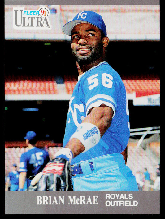 Brian McRae 1991 Ultra #152 RC Kansas City Royals