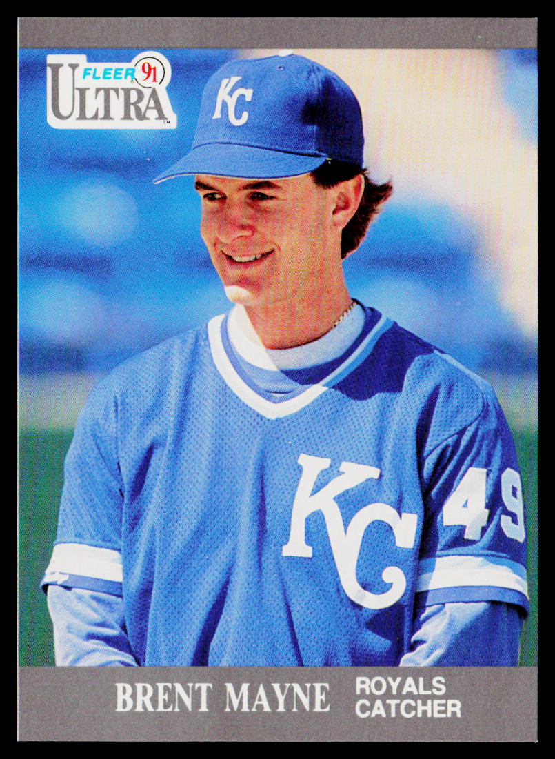 Brent Mayne 1991 Ultra #150 Kansas City Royals