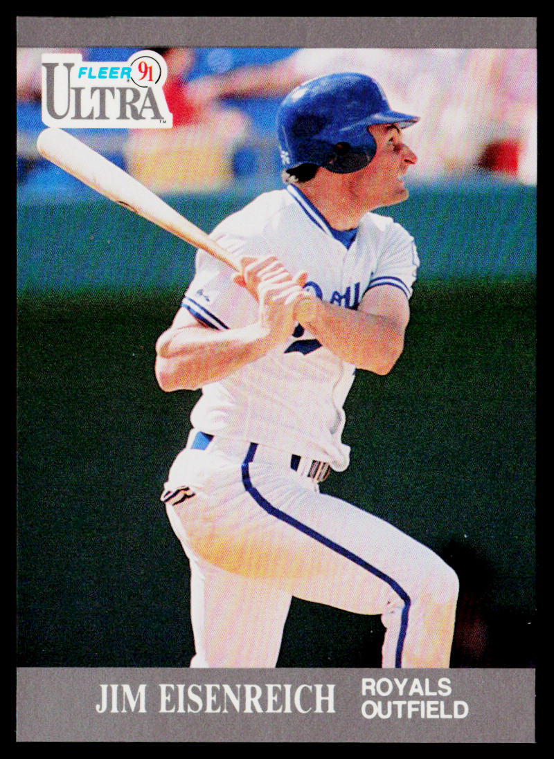 Jim Eisenreich 1991 Ultra #146 Kansas City Royals