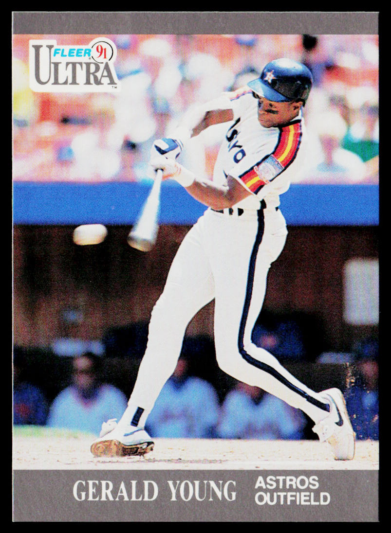 Gerald Young 1991 Ultra #142 Houston Astros