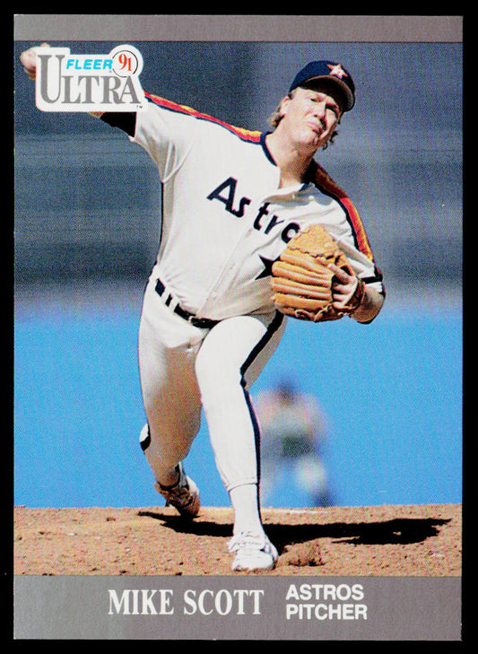 Mike Scott 1991 Ultra #140 Houston Astros