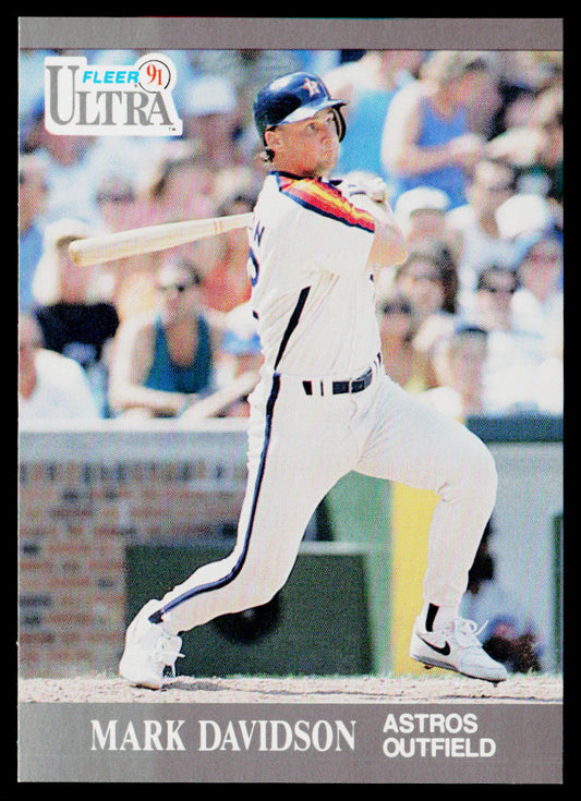 Mark Davidson 1991 Ultra #136 Houston Astros