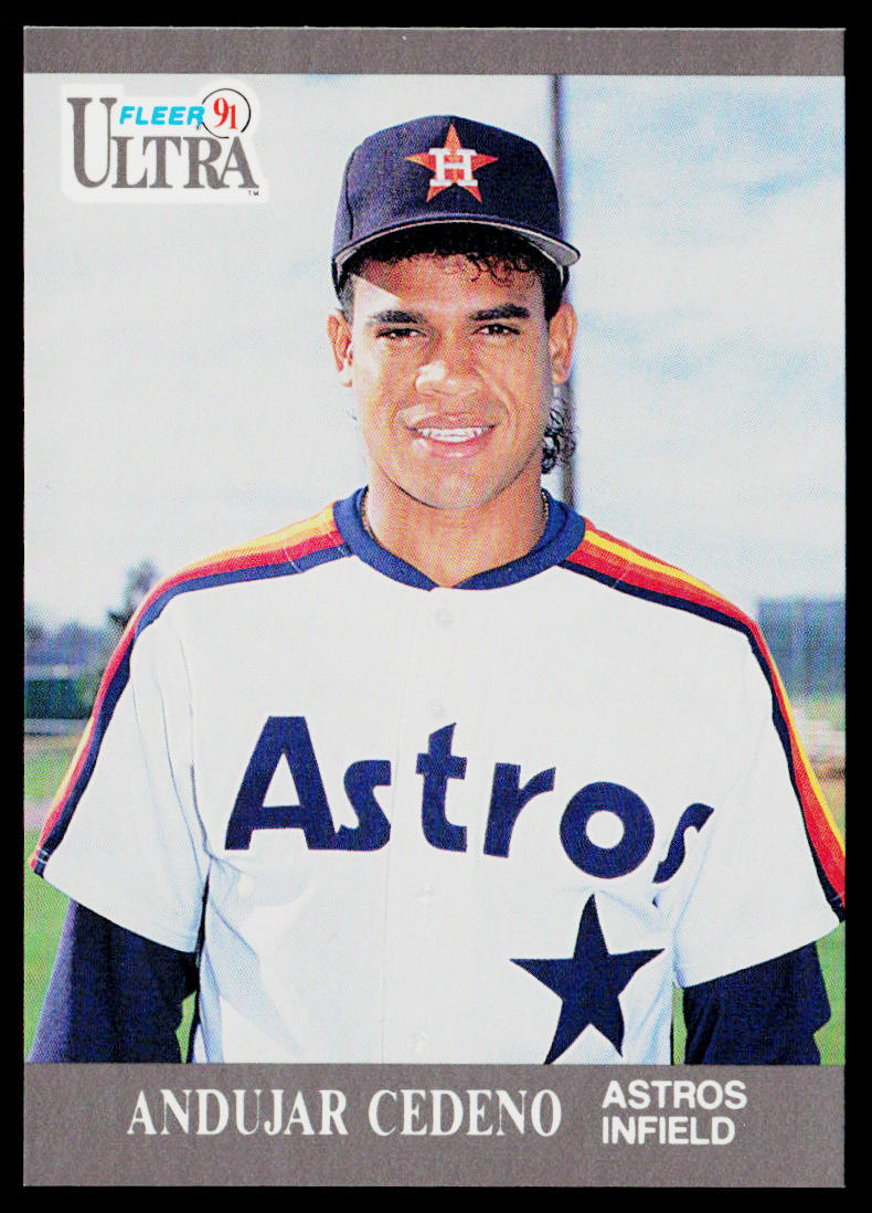 Andujar Cedeno 1991 Ultra #135 Houston Astros
