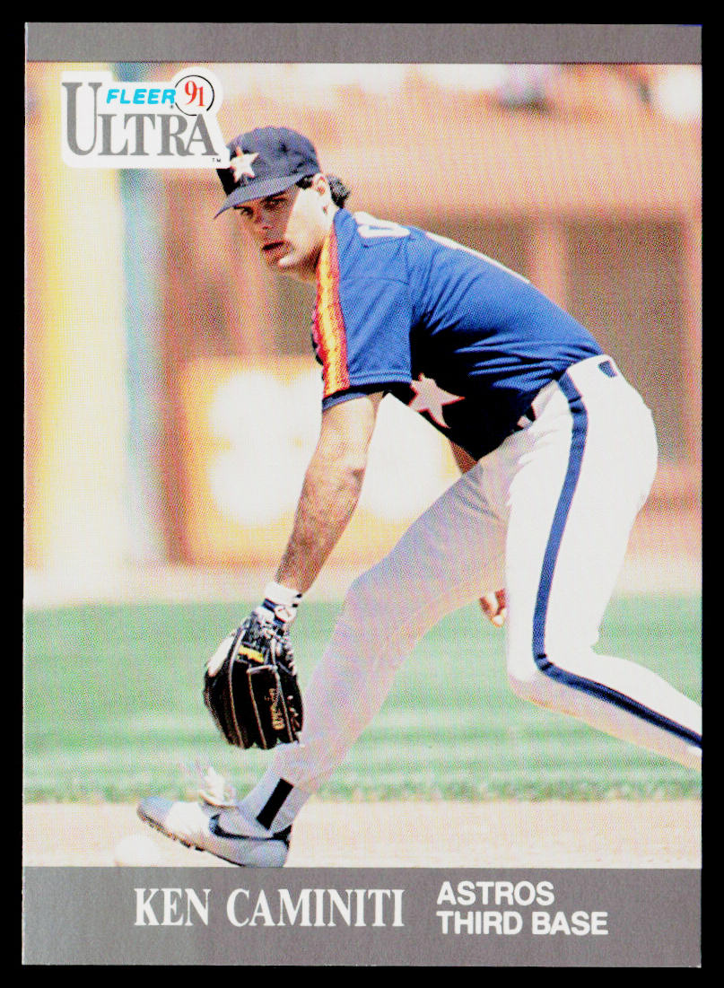 Ken Caminiti 1991 Ultra #133 Houston Astros