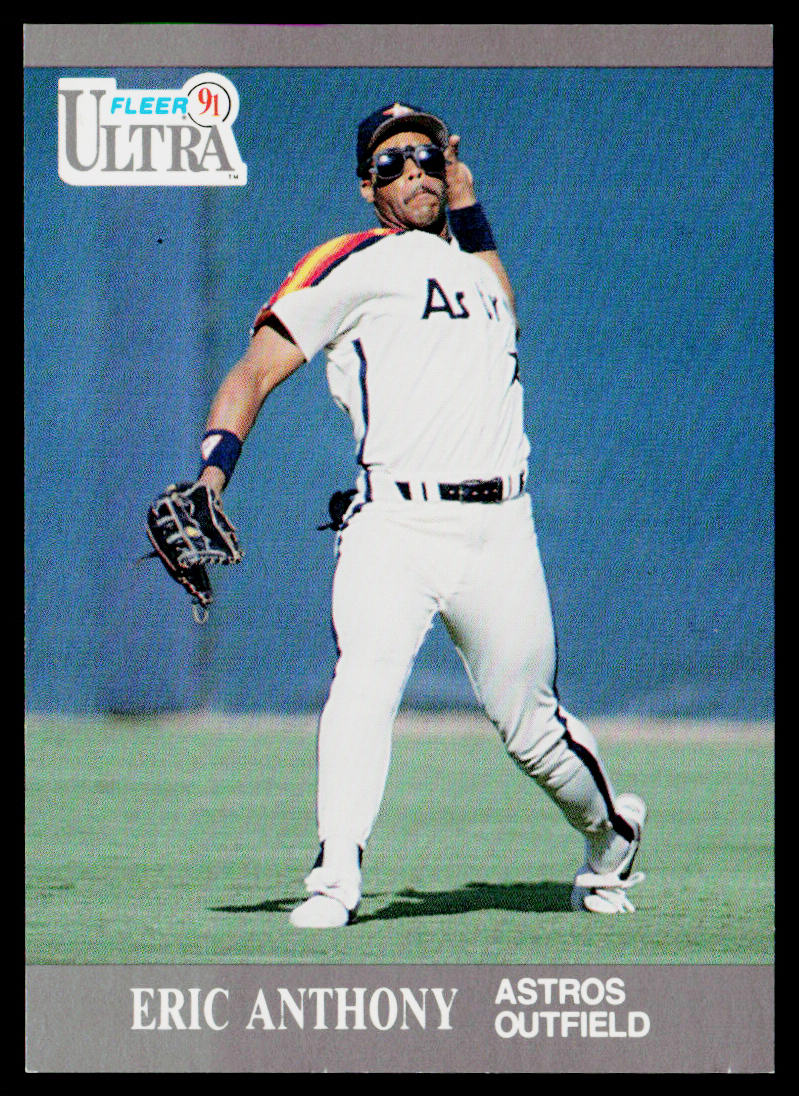 Eric Anthony 1991 Ultra #131 Houston Astros