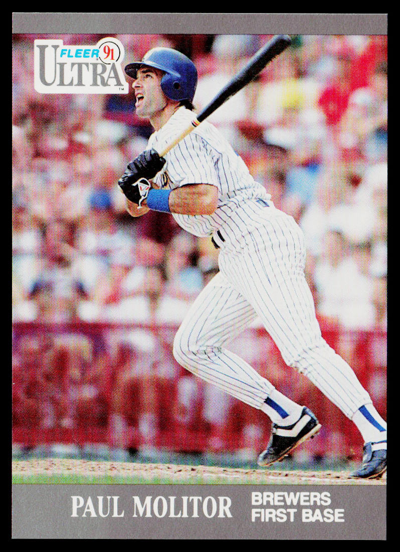 Paul Molitor 1991 Ultra #178 Milwaukee Brewers