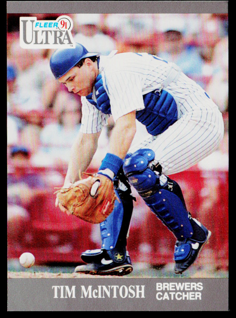 Tim McIntosh 1991 Ultra #177 Milwaukee Brewers