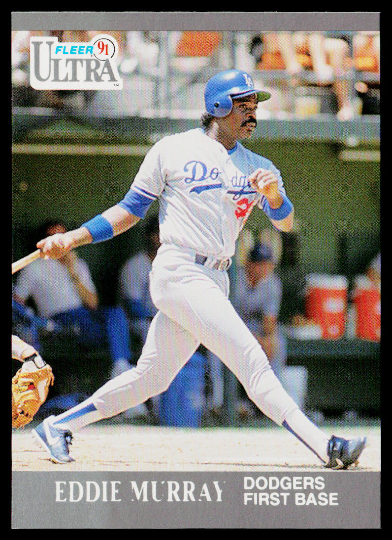 Eddie Murray 1991 Ultra #166 Los Angeles Dodgers