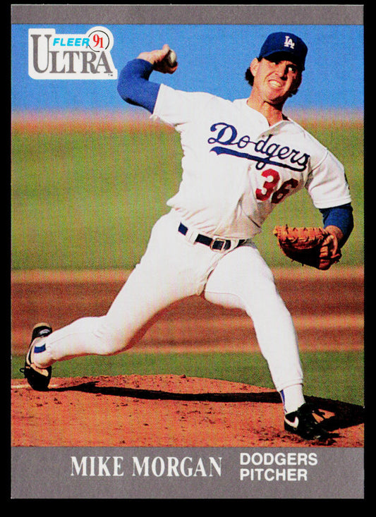 Mike Morgan 1991 Ultra #165 Los Angeles Dodgers
