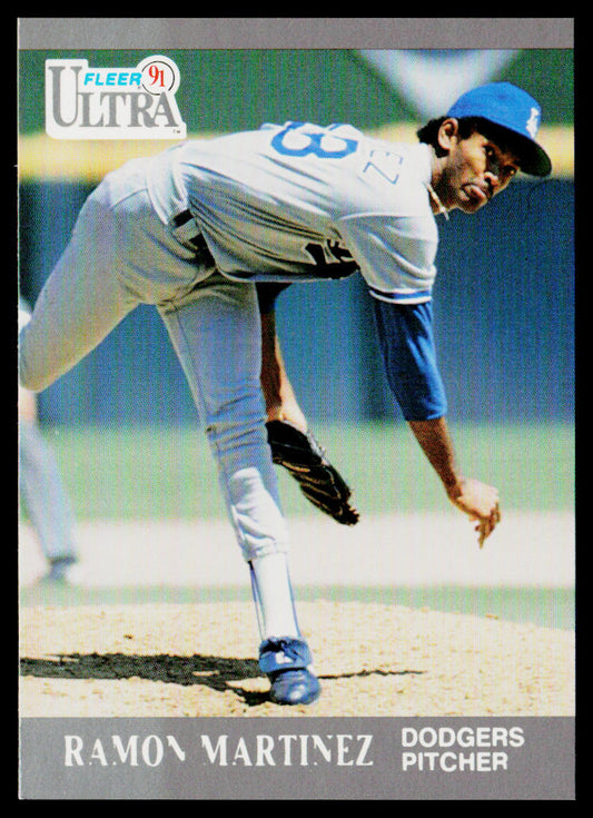 Ramon Martinez 1991 Ultra #164 Los Angeles Dodgers