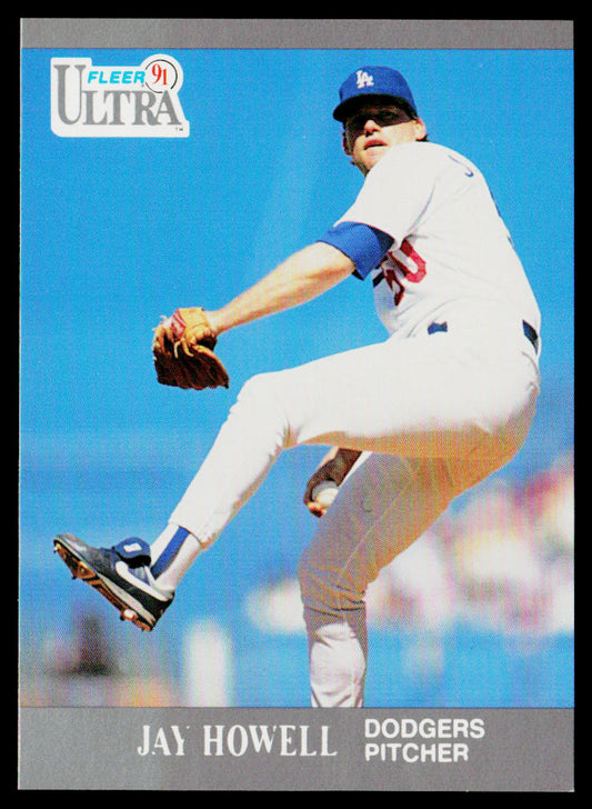 Jay Howell 1991 Ultra #163 Los Angeles Dodgers